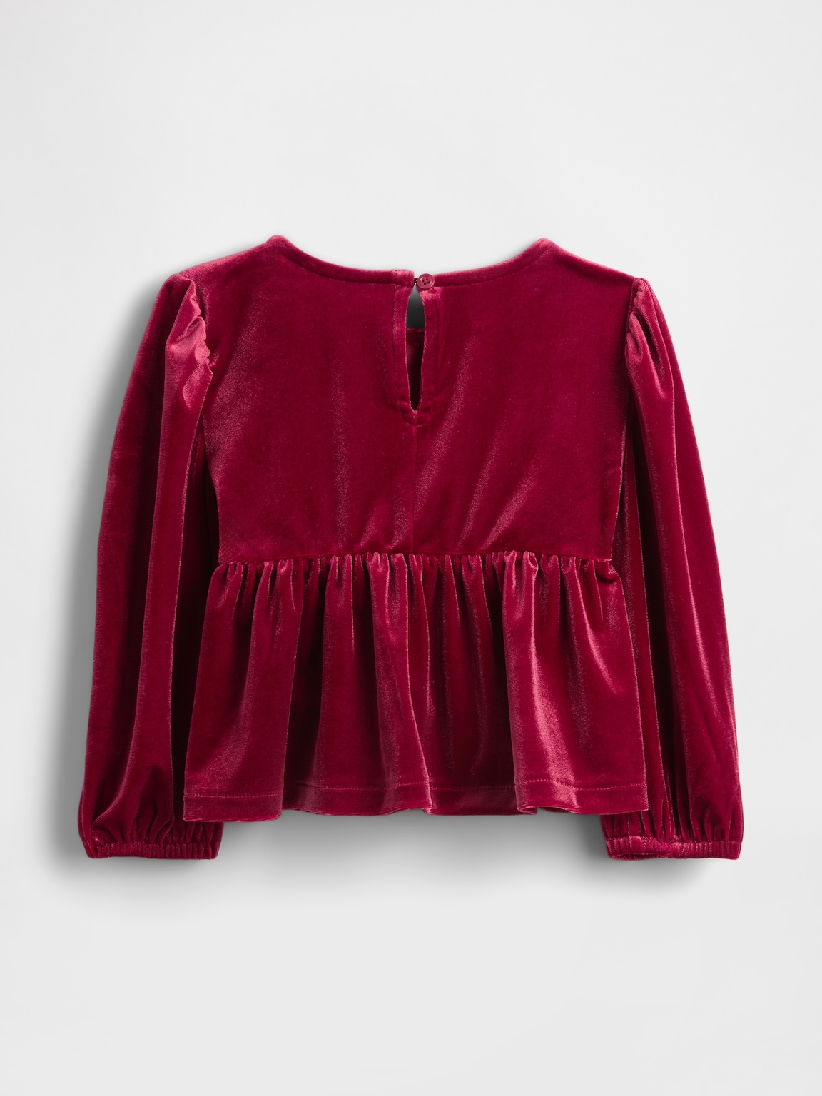 Baby & Toddler Velour Bow Top
