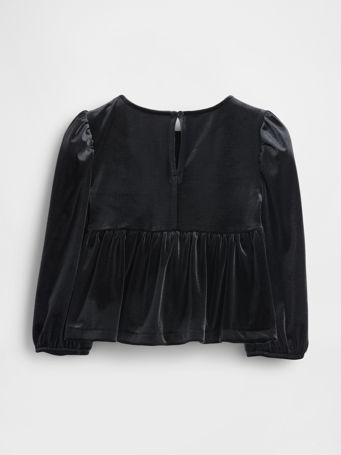 Baby & Toddler Velour Bow Top
