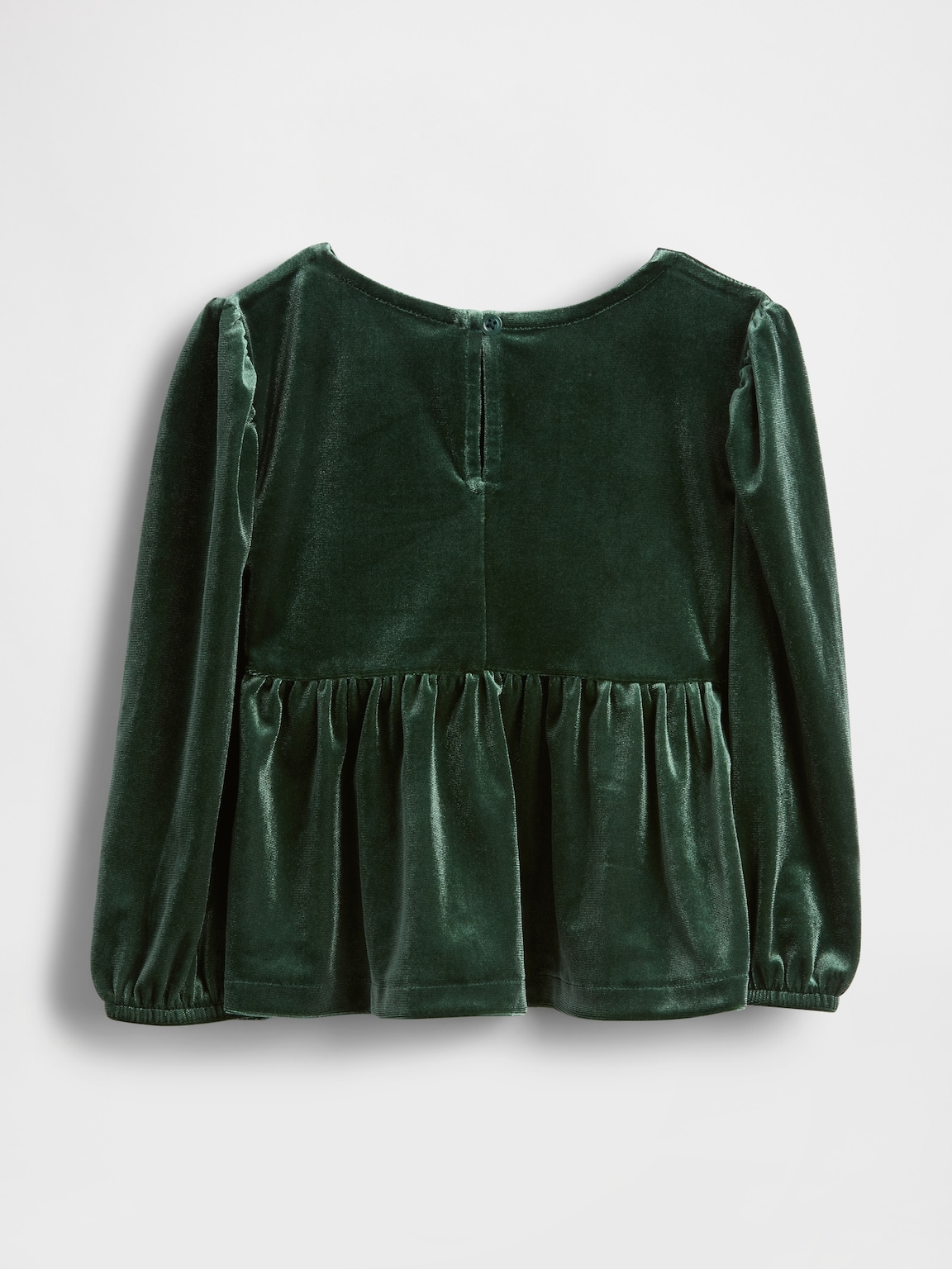 Baby & Toddler Velour Bow Top