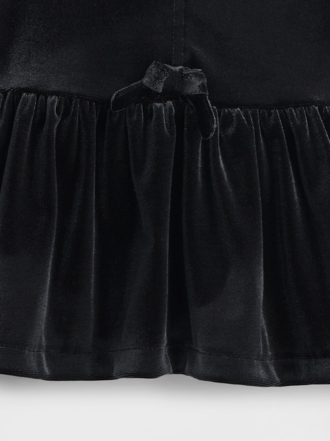 Baby & Toddler Velour Bow Top