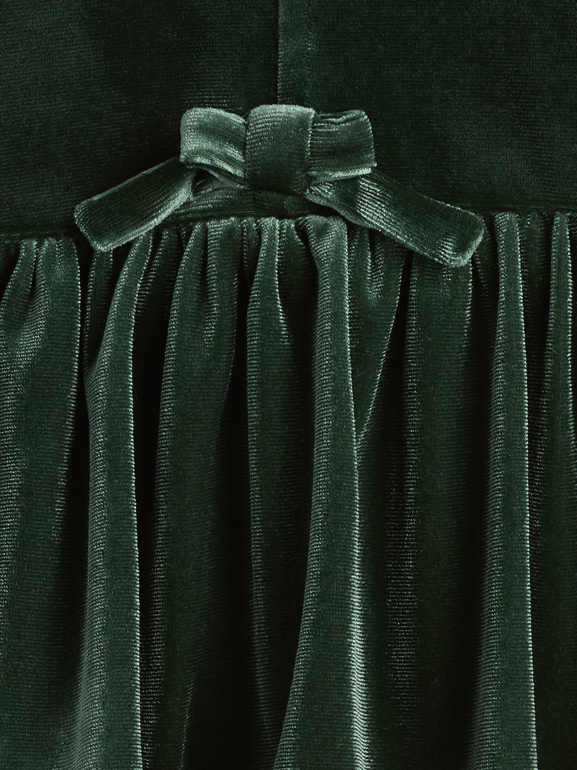 Baby & Toddler Velour Bow Top