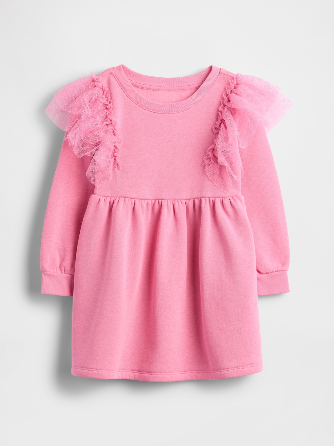Baby & Toddler Tulle Sweatshirt Dress