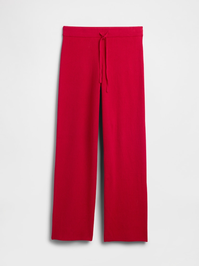 CashSoft Relaxed Ribbed Sweater Pants
