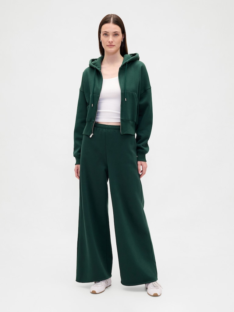 VintageSoft Full-Zip Wedge Hoodie