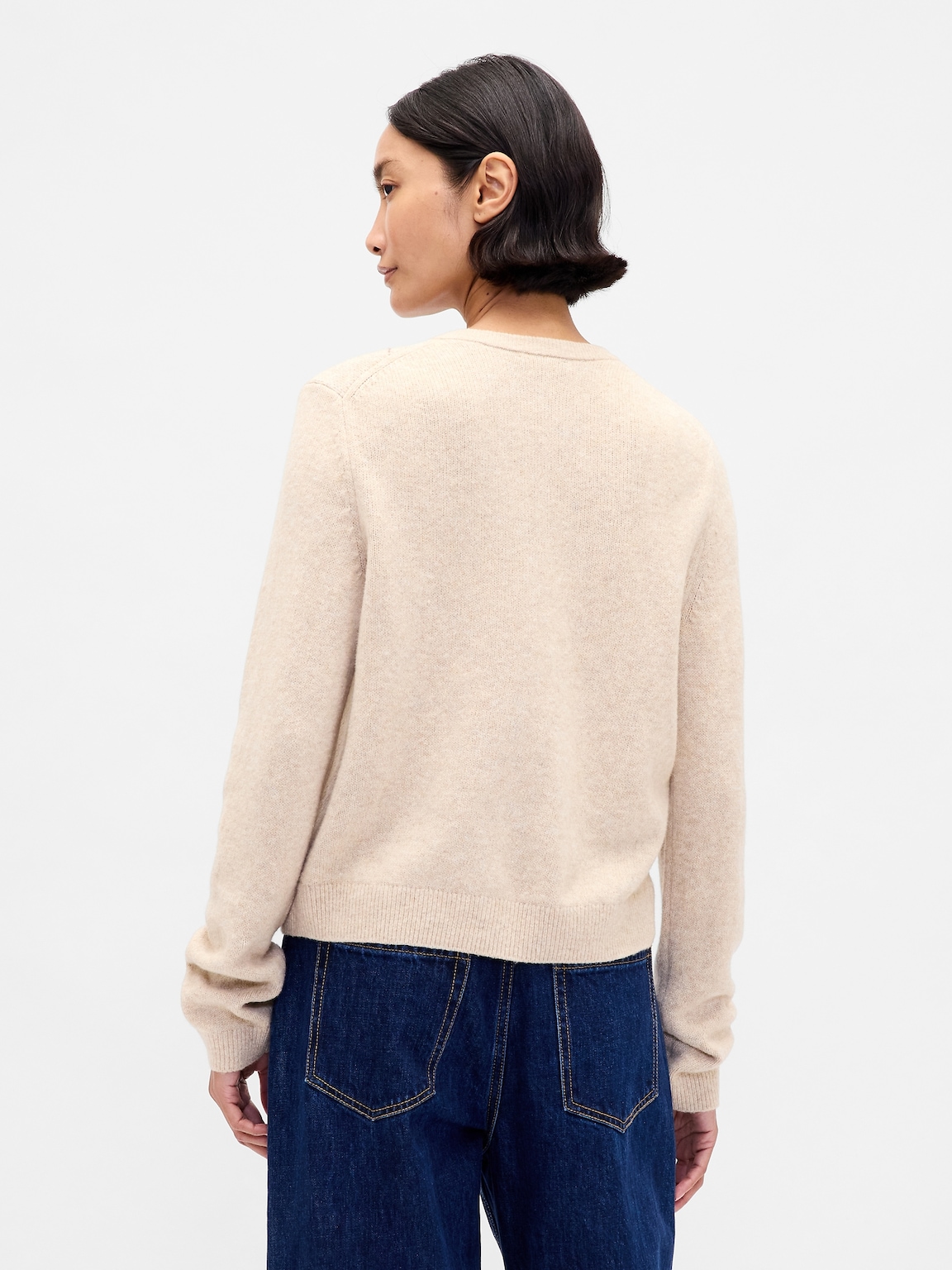 CashSoft Crop Cardigan