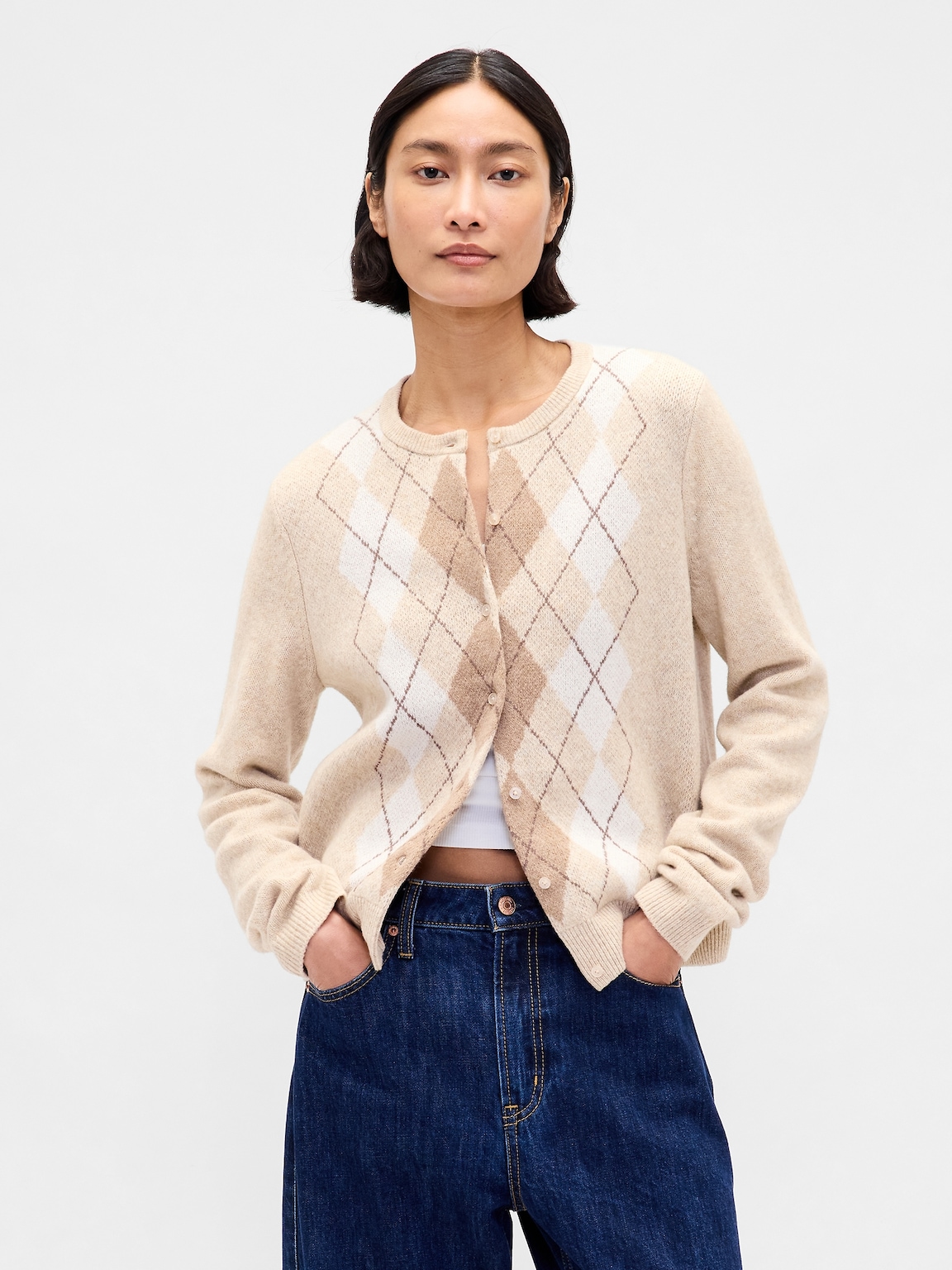CashSoft Crop Cardigan