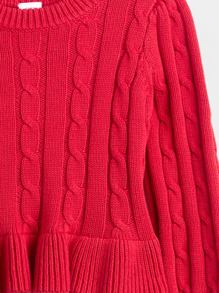 Baby & Toddler Cable-Knit Sweater Set