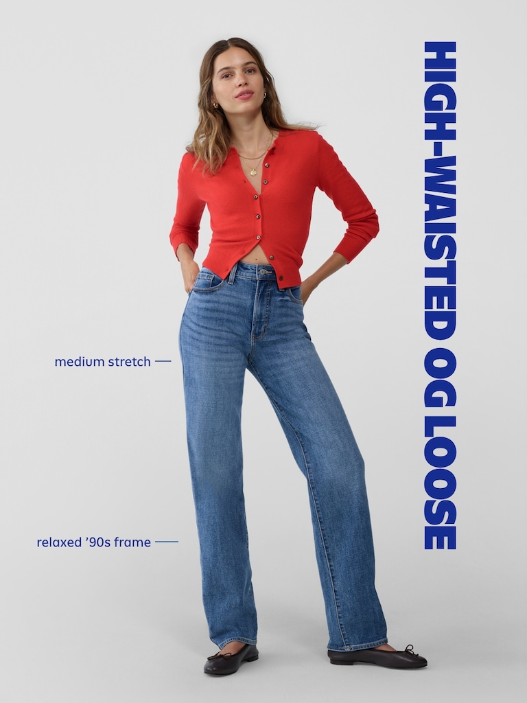 High-Waisted OG Loose Jeans