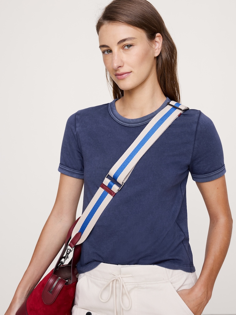 Slim Vintage Cotton Crew-Neck T-Shirt