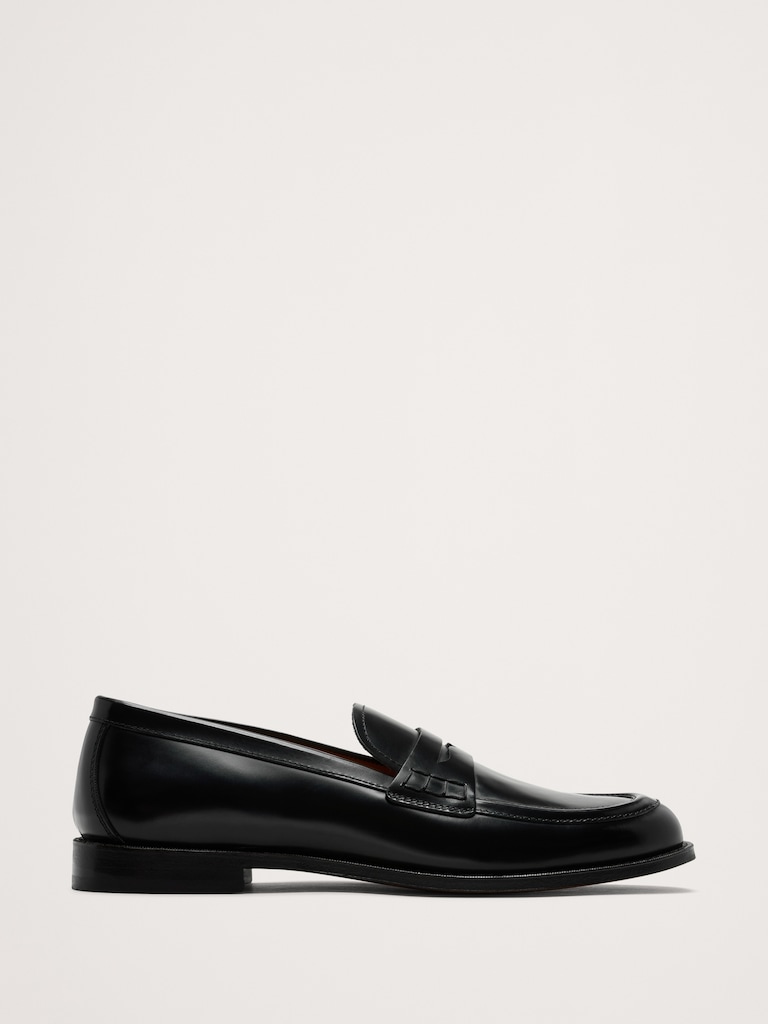 Leather Penny Loafer