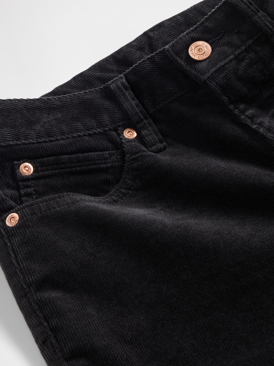 Low Rise Corduroy Long & Lean Pants