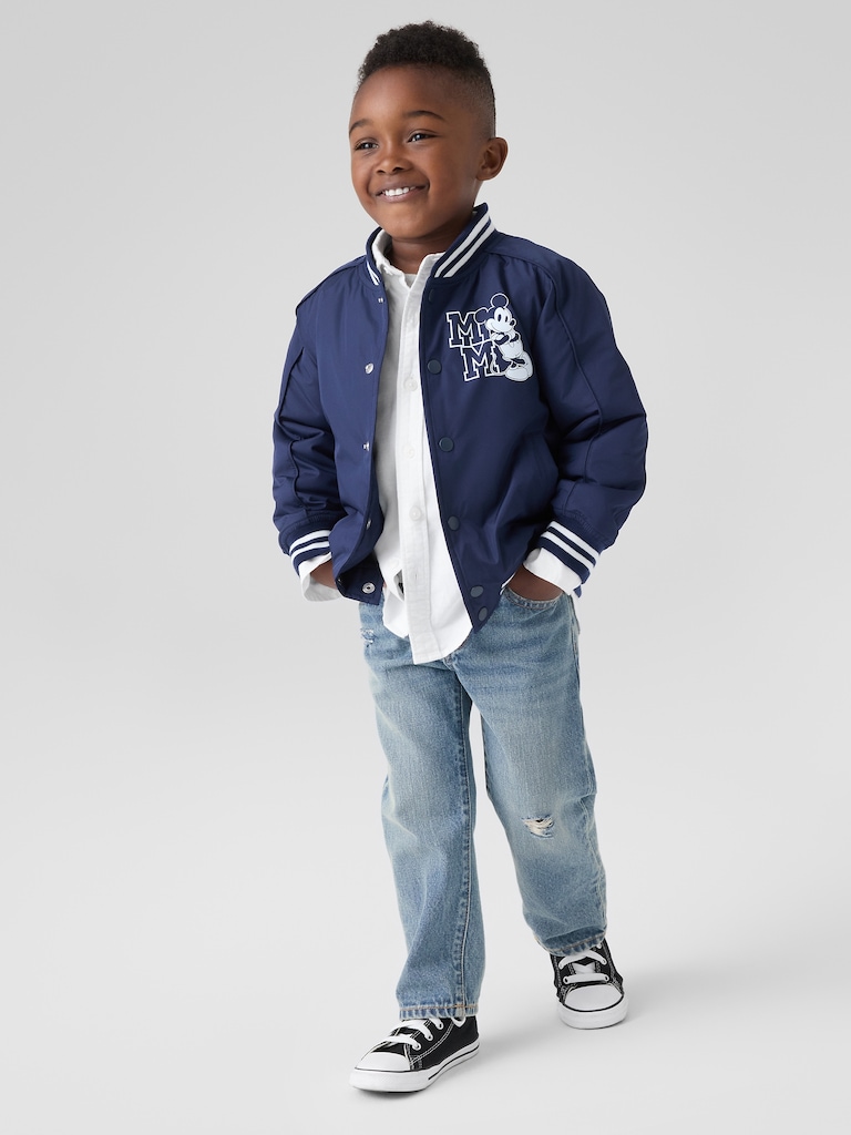 babyGap × Disney Mickey Mouse Varsity Jacket