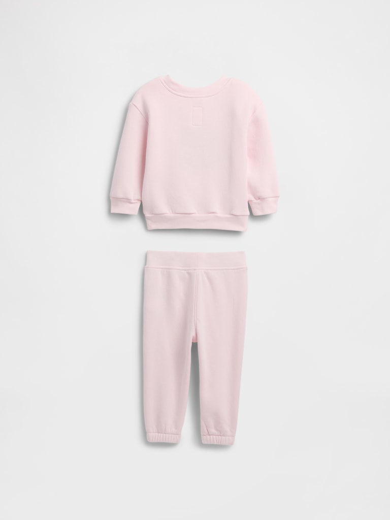Baby Fleece Two-Piece Outfit Set