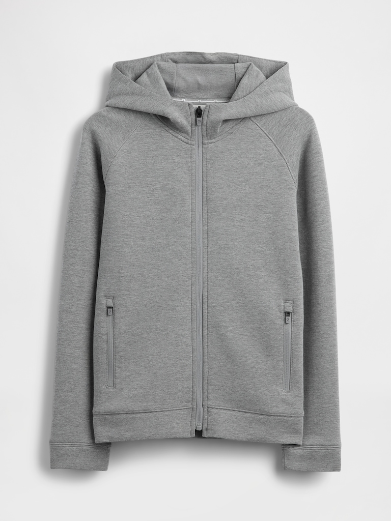 Kids GapFit Tech Quick-Dry Zip Hoodie