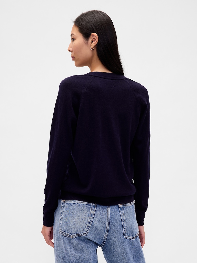 Merino Boyfriend Cardigan