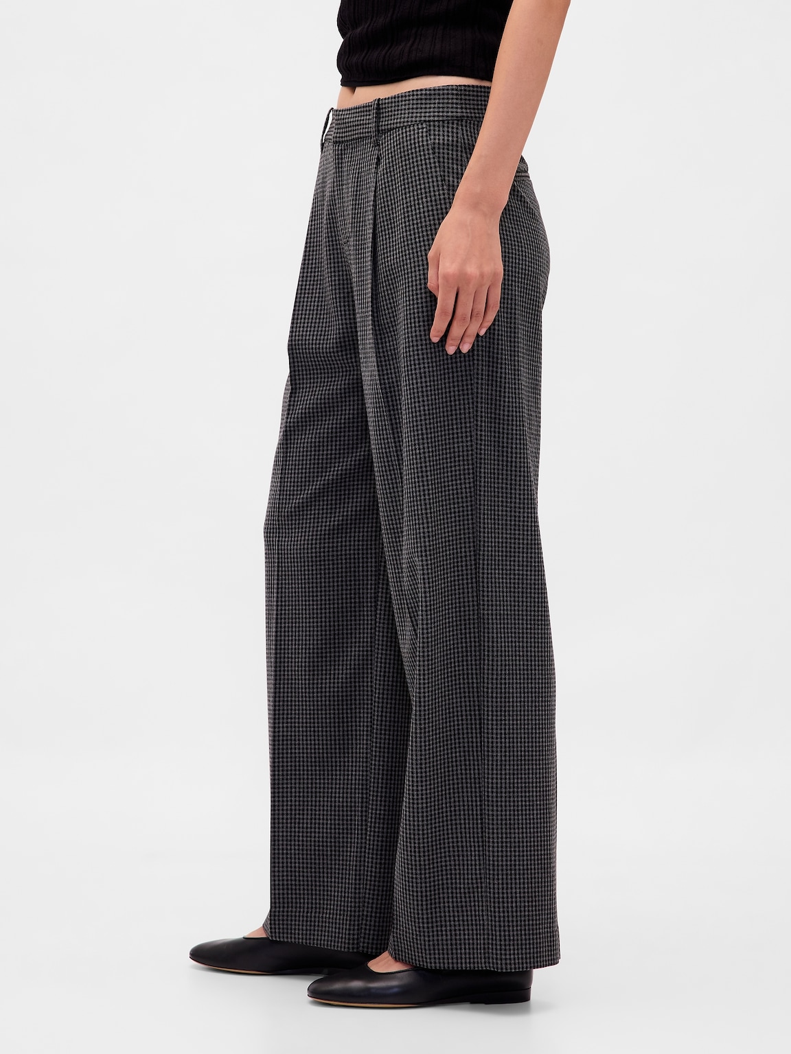 365 Low Rise Brushed Twill Pleated Trousers