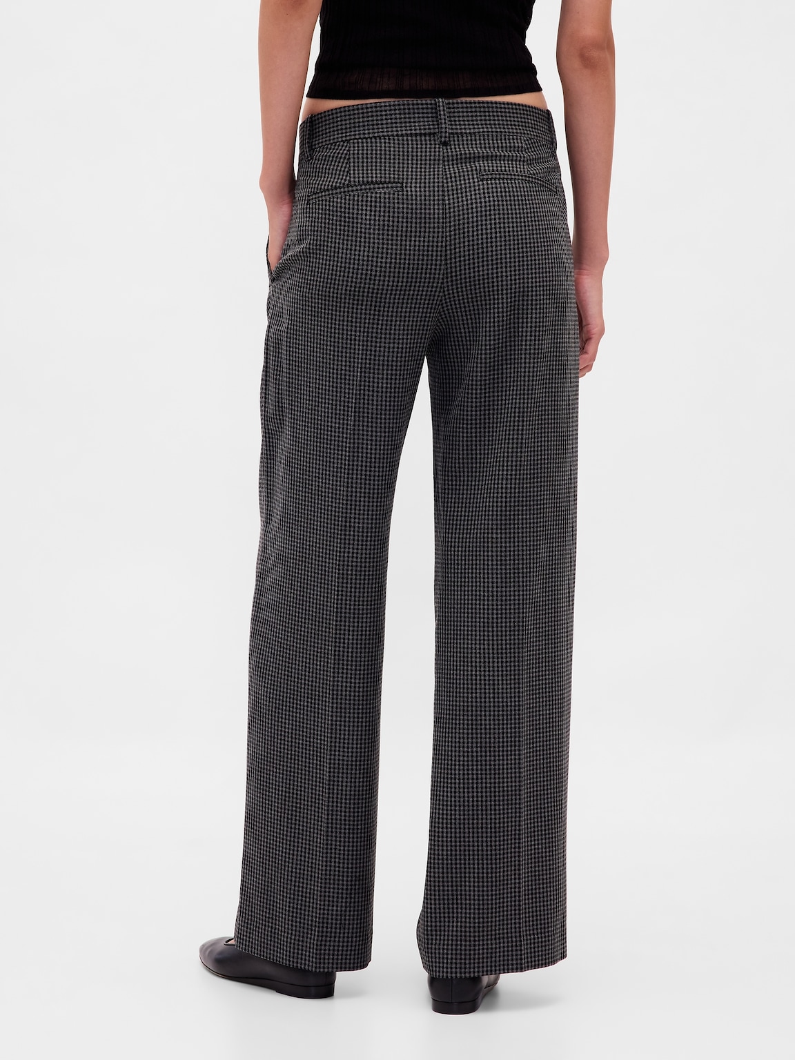 365 Low Rise Brushed Twill Pleated Trousers