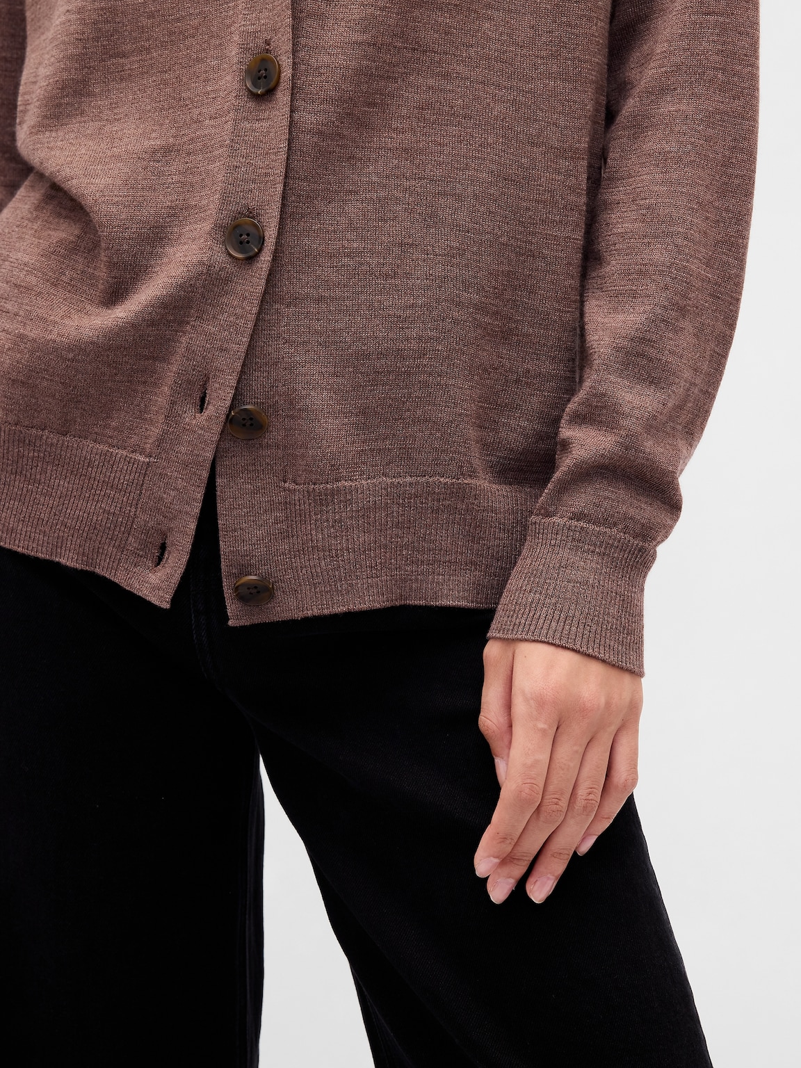 Merino Boyfriend Cardigan