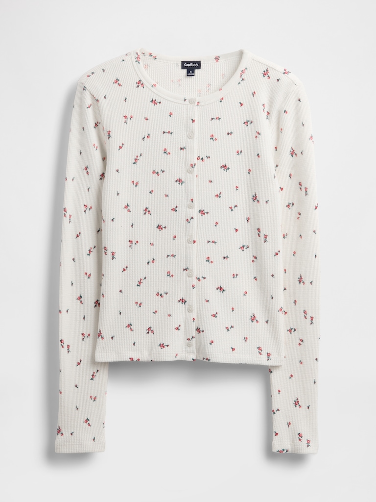 Waffle PJ Cardigan