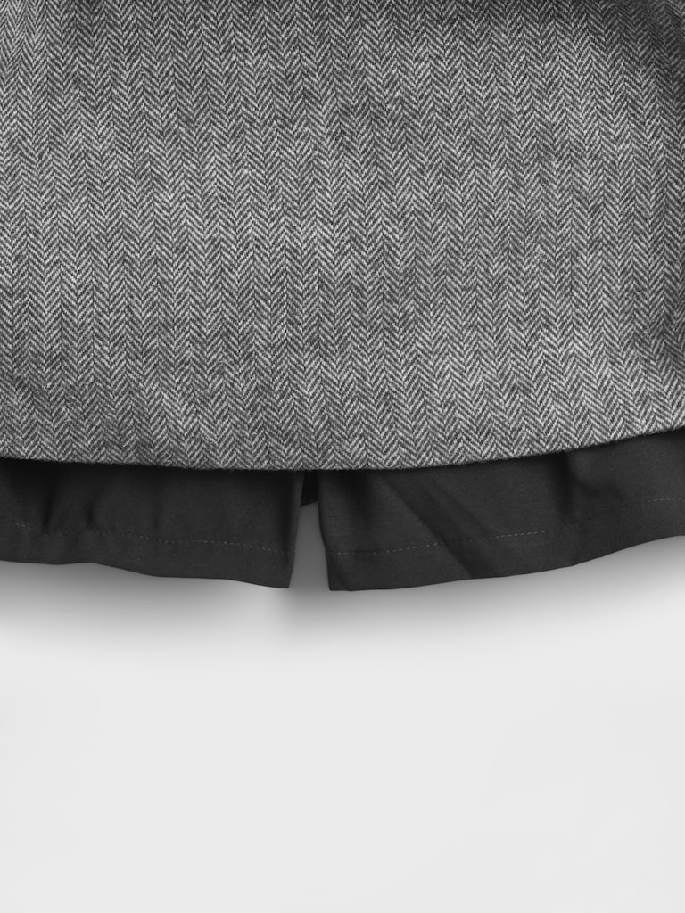 Herringbone Mini Skort