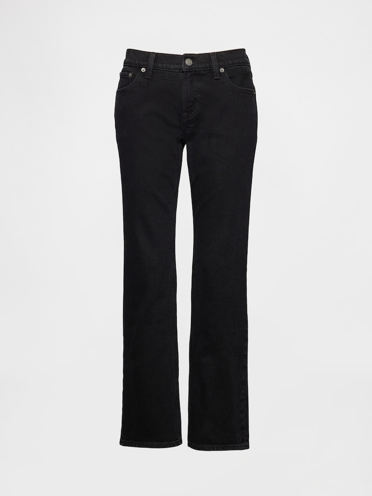 Low Rise '90s Slim Straight Jeans