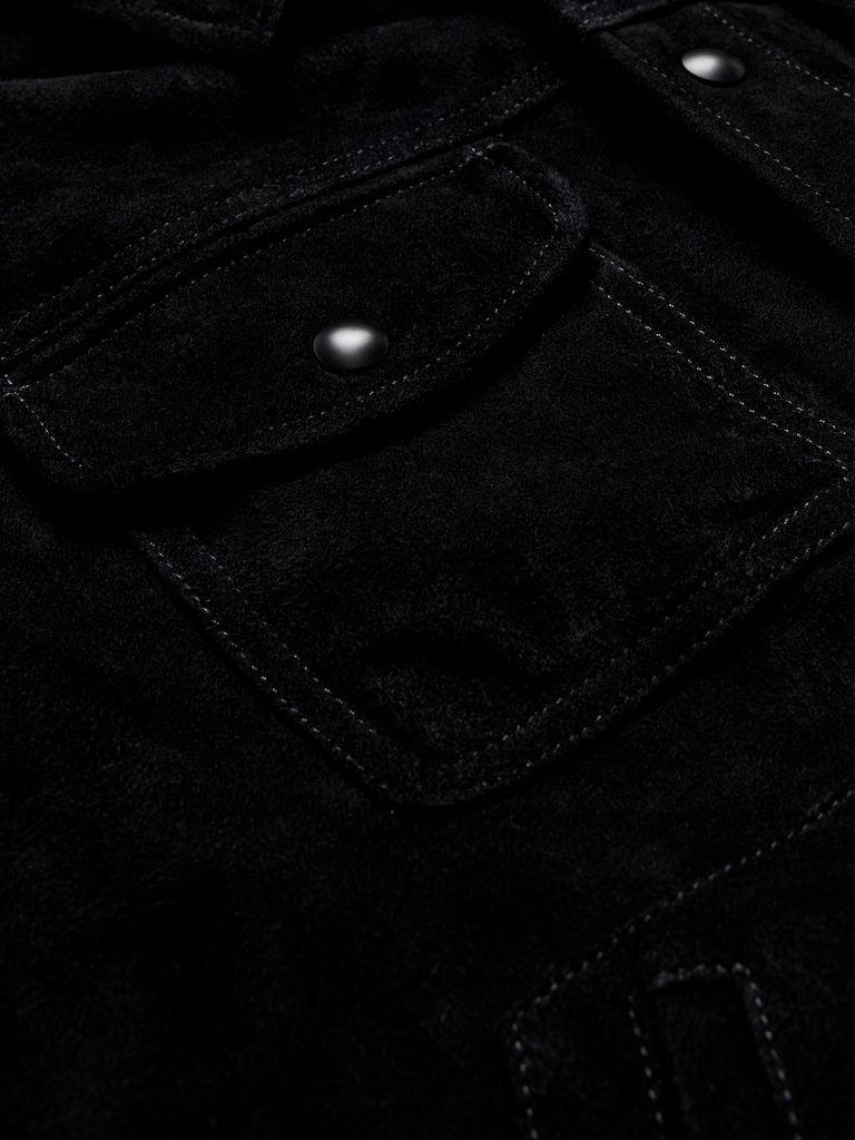 Suede Trucker Jacket