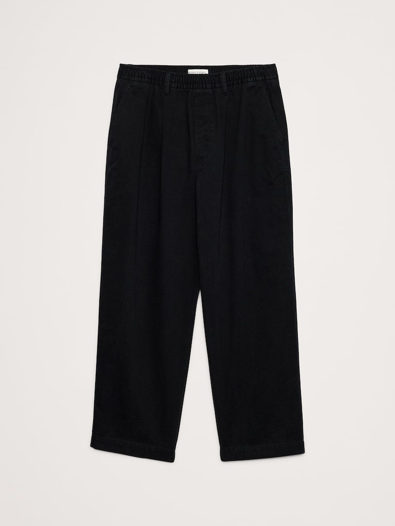 Loose Lightweight Cotton Pull-On Pant
