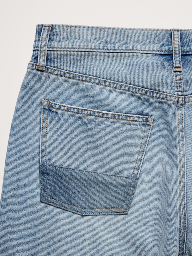 Straight Patchwork Jean