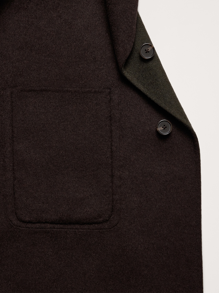 Double-Faced Top Coat