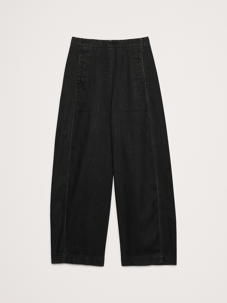 High-Rise Utility Barrel Pant