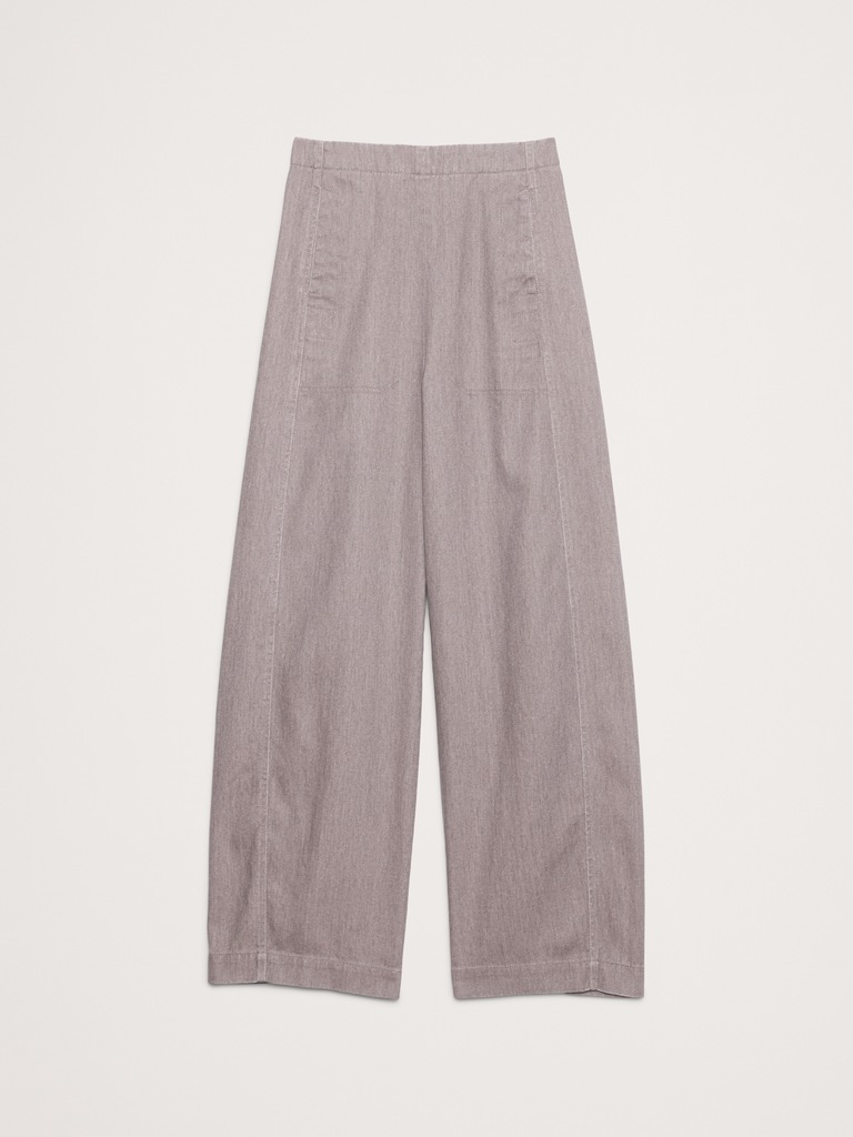 High-Rise Utility Barrel Pant