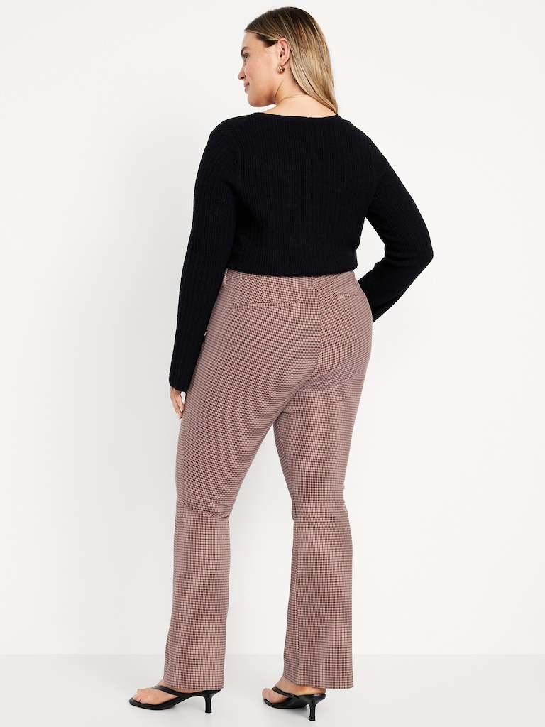 High-Waisted Pixie Flare Pants