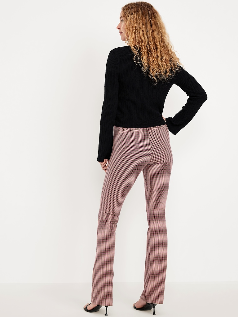 High-Waisted Pixie Flare Pants