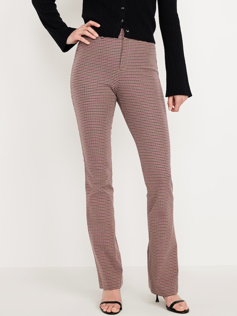 High-Waisted Pixie Flare Pants