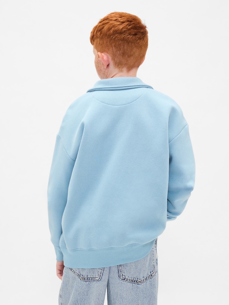 Kids VintageSoft Quarter-Zip Pullover