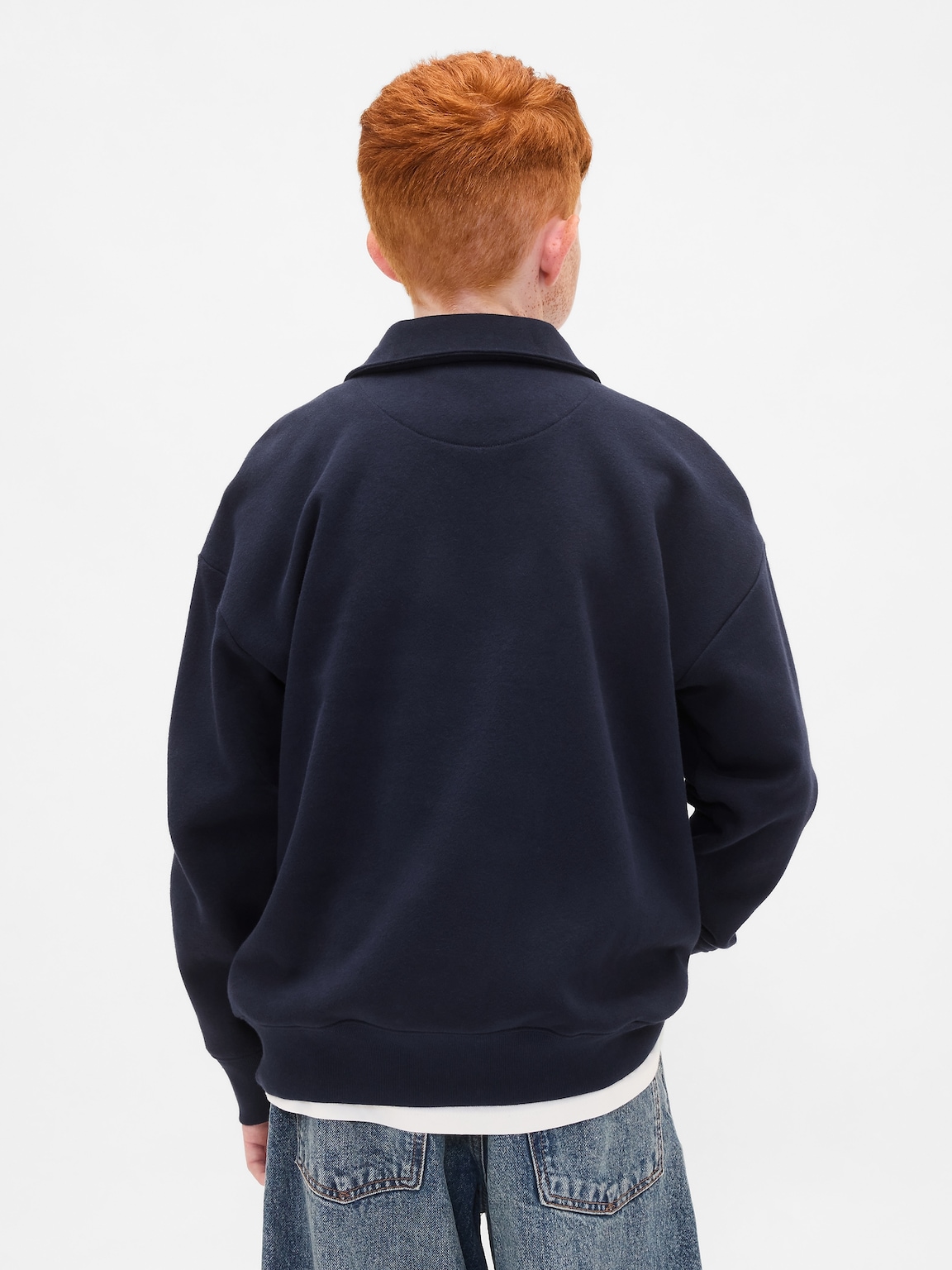 Kids VintageSoft Quarter-Zip Pullover