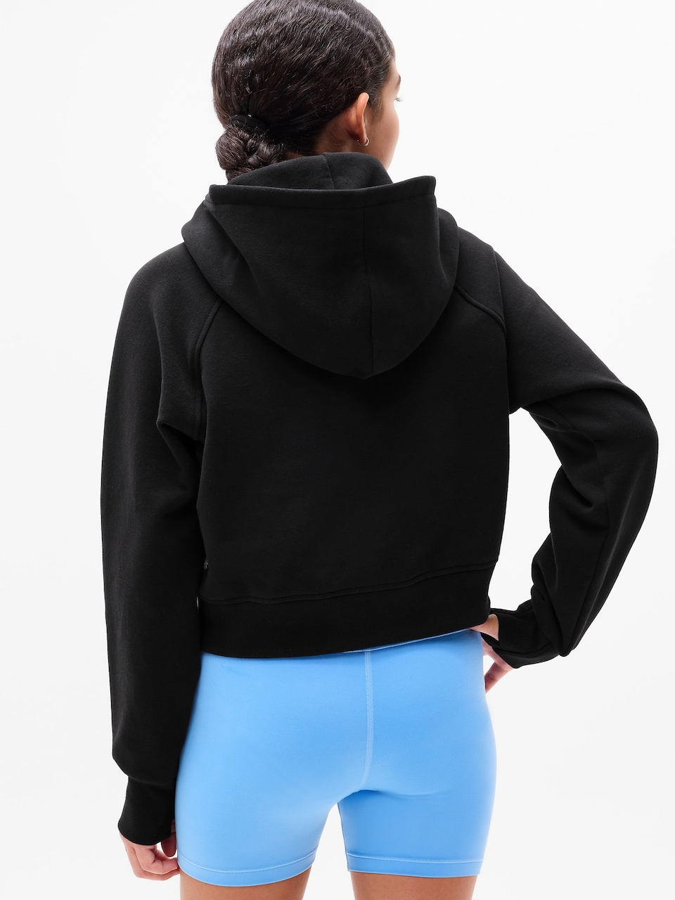 Athleta Girl All Day Half Zip Hoodie