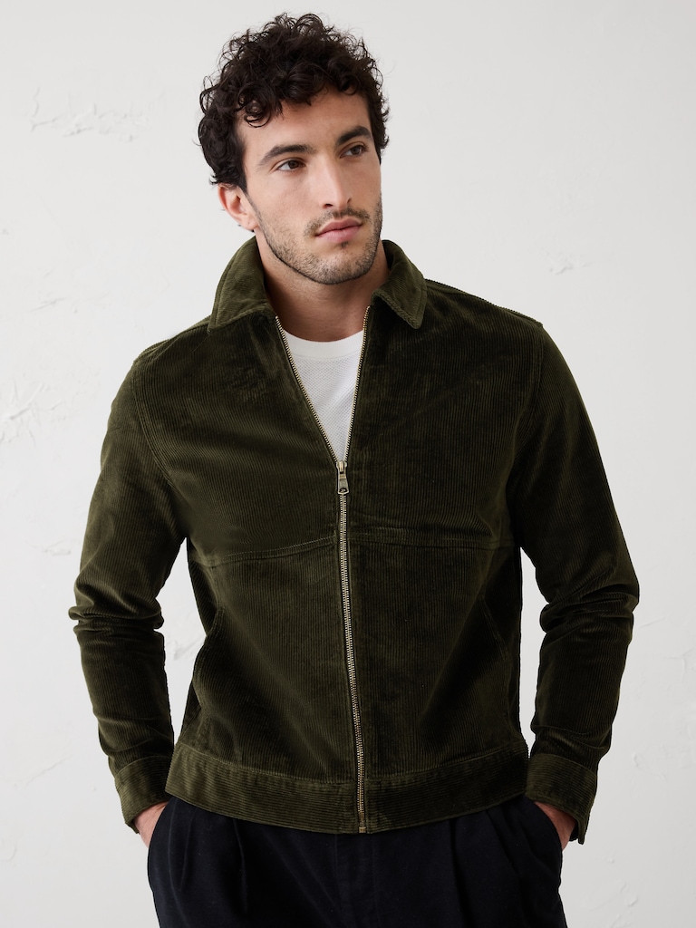 Corduroy Harrington Jacket