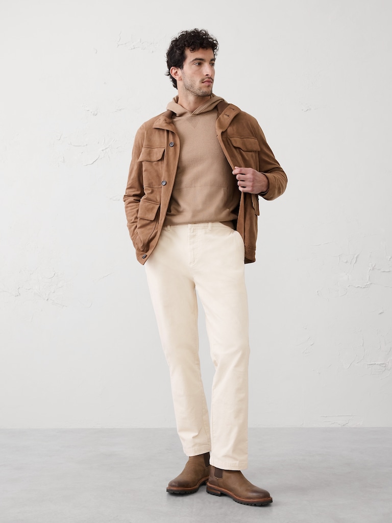 Straight-Fit Travel Corduroy Pant