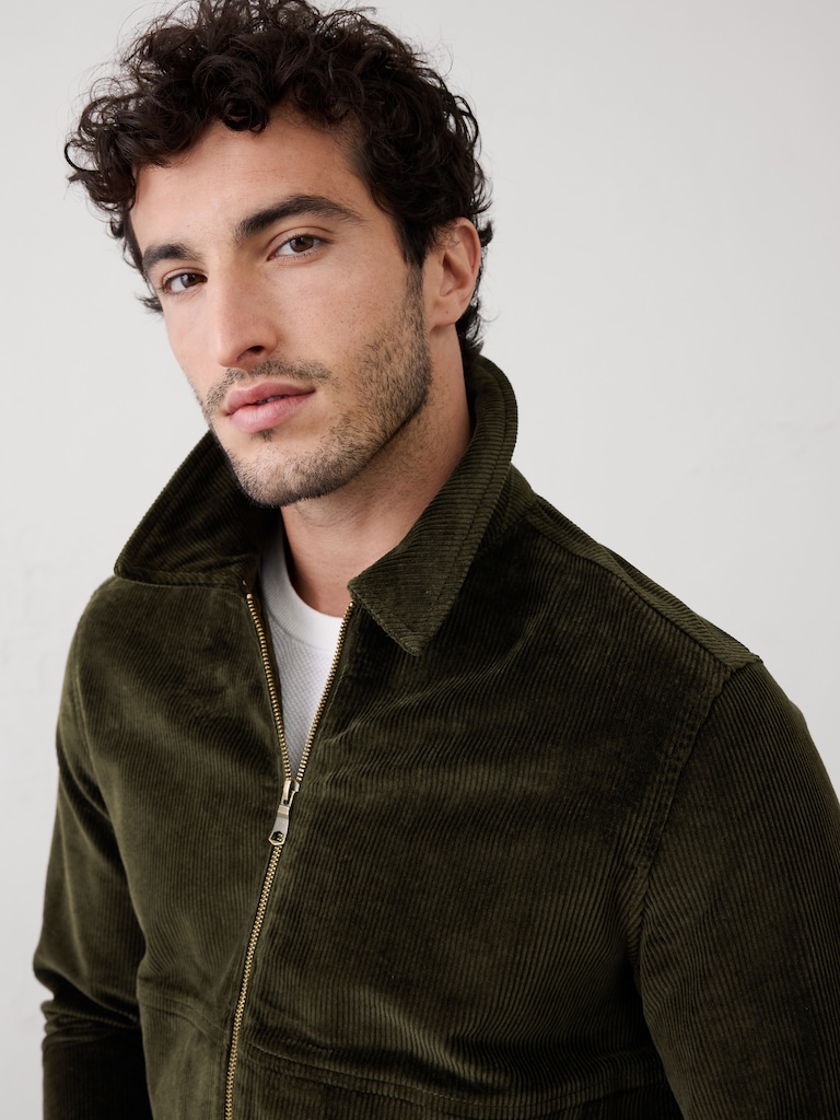 Corduroy Harrington Jacket