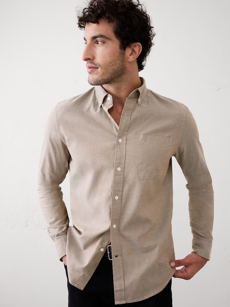 Slim-Fit Oxford Shirt