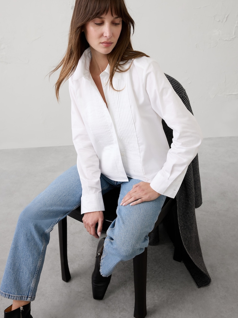 Refined Pleated Shirt