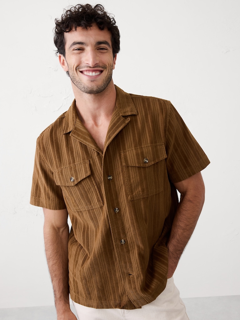Relaxed-Fit Ottoman Resort Shirt