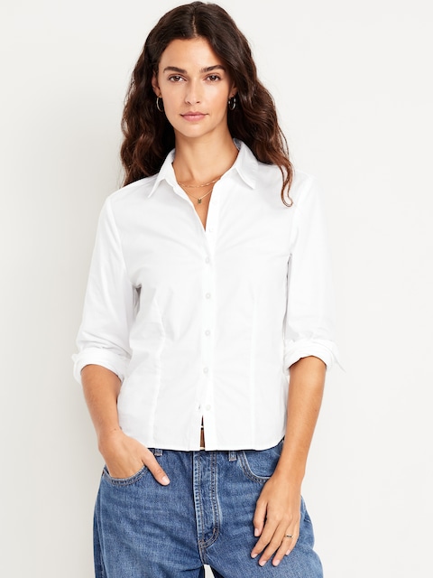 Women Button-Down Shirts | Old Navy