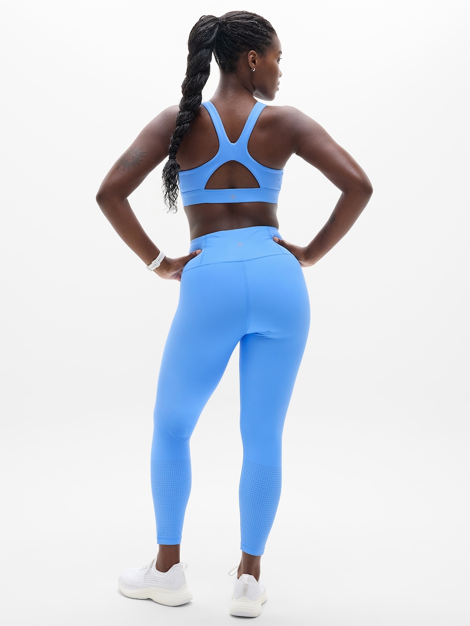 Interval High Rise Perforated Legging