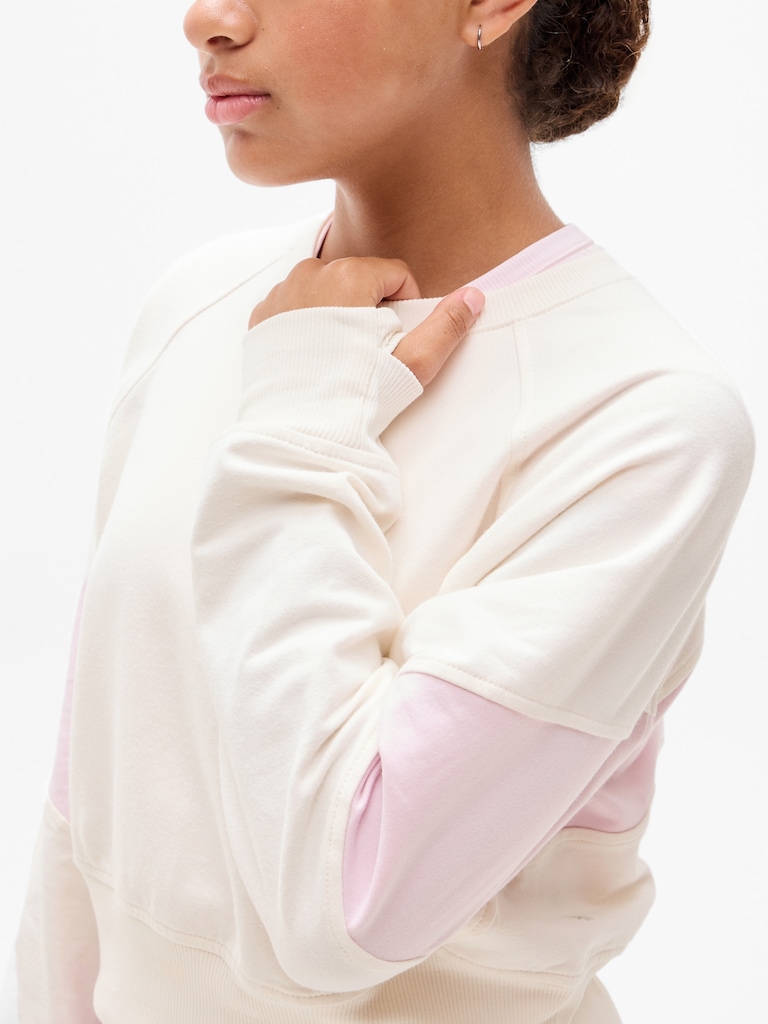 Athleta Girl All Day Colorblock Sweatshirt