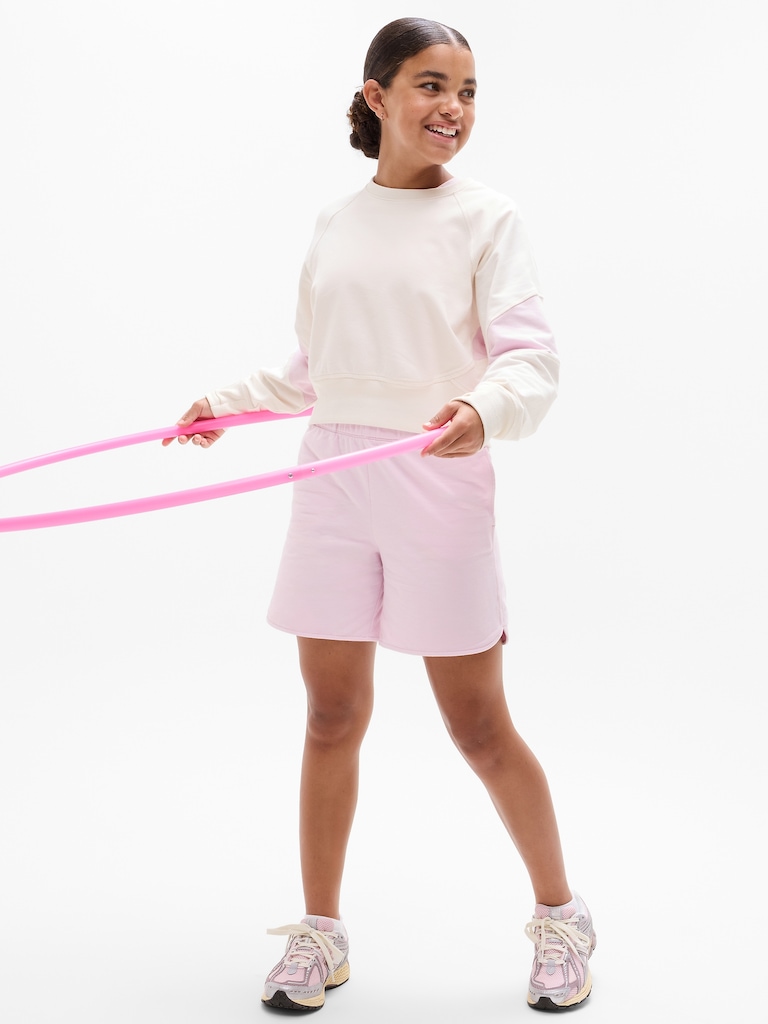 Athleta Girl All Day Colorblock Sweatshirt