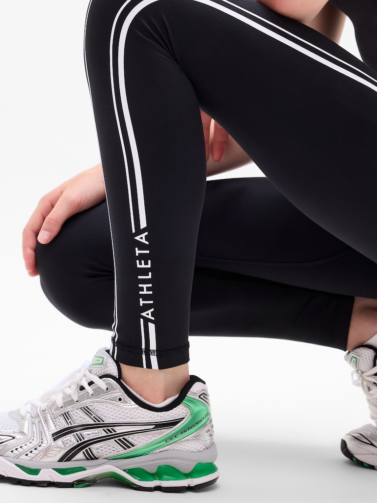 Athleta Girl High Rise Chit Chat Graphic Legging