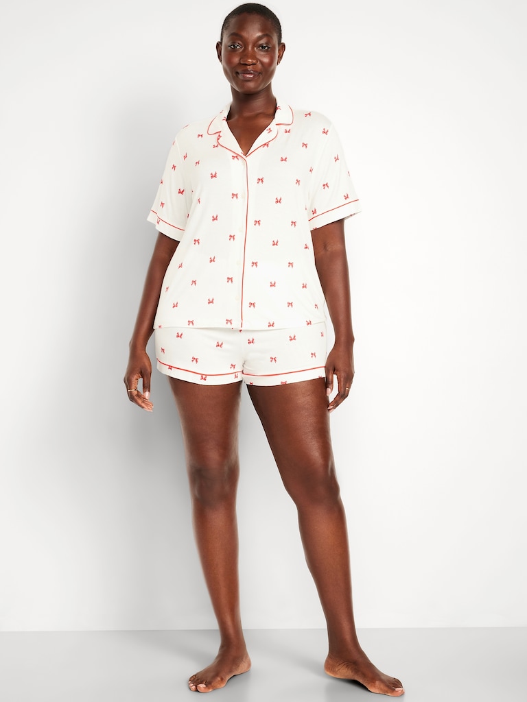 Sunday Sleep Knit Jersey Short Set