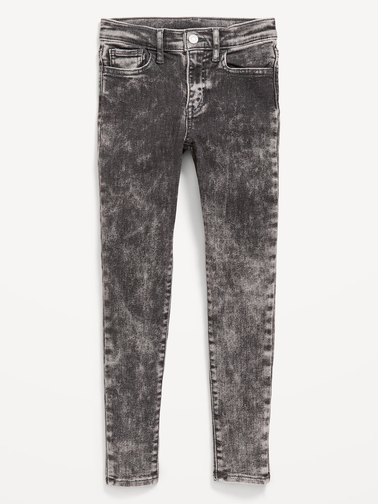 High-Waisted Rockstar 360° Stretch Jeggings for Girls